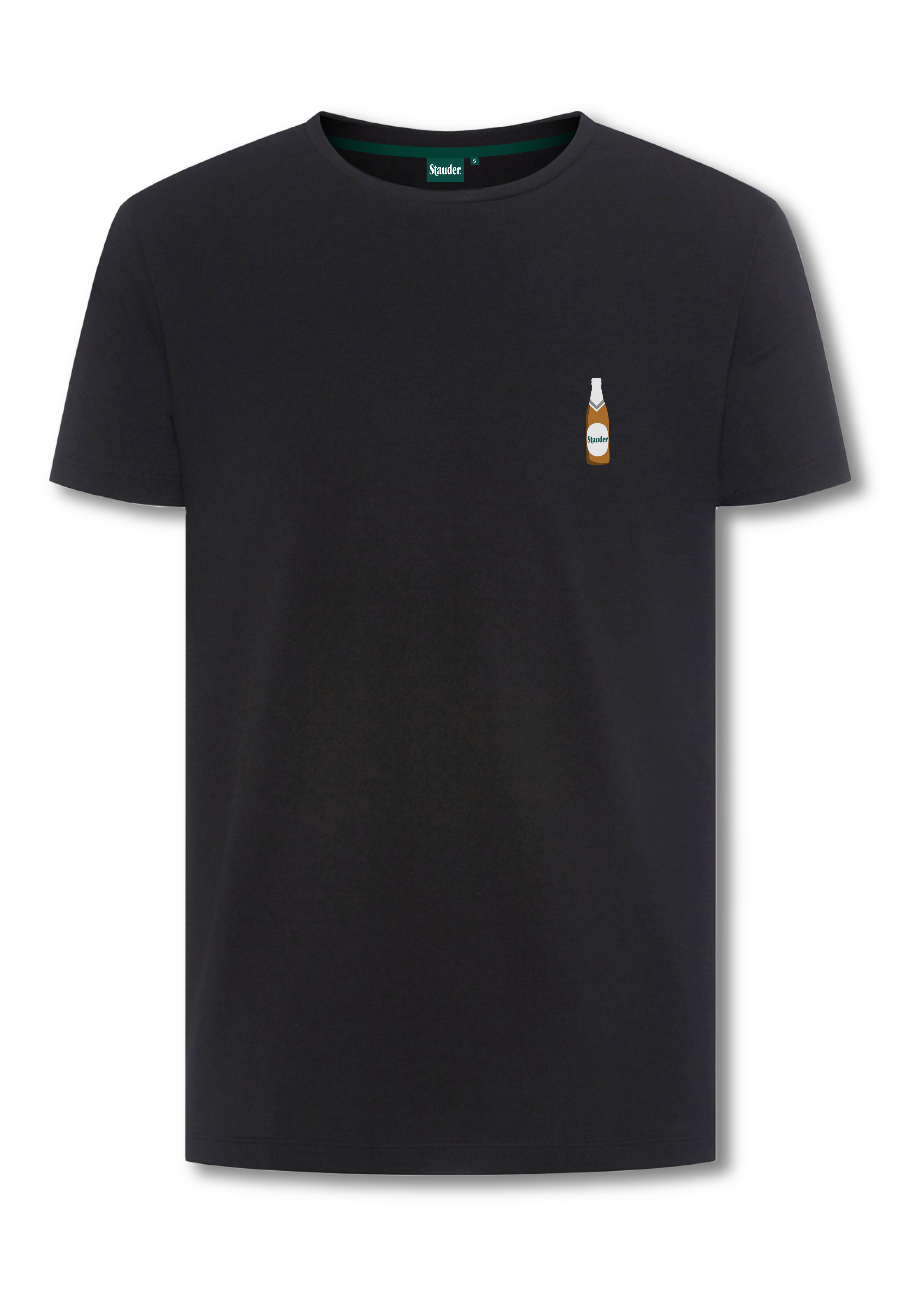 Stauder T-Shirt mit Stick "Flasche" - Erhältlich ab Ende Mai